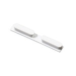 Volume Side Button Outer For Samsung Galaxy S6 Edge Plus Usa Silver By - Maxbhi Com