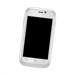 Lcd Frame Middle Chassis For Ismart Is52 White By - Maxbhi Com