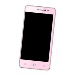 Lcd Frame Middle Chassis For Intex Aqua Glam Golden By - Maxbhi Com