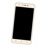 Lcd Frame Middle Chassis For Intex Aqua Hd 5 5 Black By - Maxbhi Com