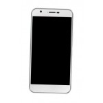 Lcd Frame Middle Chassis For Iocean M6752 Blue By - Maxbhi Com