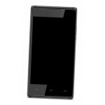 Lcd Frame Middle Chassis For Lava Flair P1 Black By - Maxbhi Com