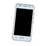 Lcd Frame Middle Chassis For Microkey E12 White By - Maxbhi Com