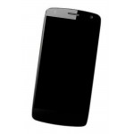 Lcd Frame Middle Chassis For Micromax Canvas Beat A114r Black By - Maxbhi Com