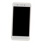 Lcd Frame Middle Chassis For Qmobile Noir Lt750 Black By - Maxbhi Com