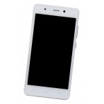 Lcd Frame Middle Chassis For Yxtel Fly 1 White Gold By - Maxbhi Com