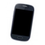 Home Button Complete For Samsung Galaxy Fame Duos C6812 Black By - Maxbhi Com