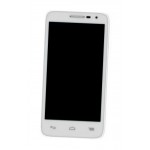 Lcd Frame Middle Chassis For Alcatel Pop D5 White By - Maxbhi Com