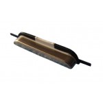 Volume Side Button Outer For Samsung Galaxy Fame Duos C6812 Black By - Maxbhi Com