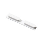 Volume Side Button Outer For Motorola W375 Silver By - Maxbhi Com