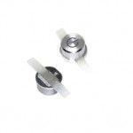 Power Button Outer For Lg Gm360 Viewty Snap Silver By - Maxbhi Com