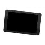 Lcd Frame Middle Chassis For Lg Optimus Pad V900 Black By - Maxbhi Com