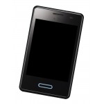 Lcd Frame Middle Chassis For Lg Optimus L3 Ii E430 White By - Maxbhi Com