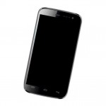Lcd Frame Middle Chassis For Micromax A116 Canvas Hd Black By - Maxbhi Com