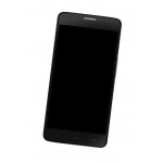 Lcd Frame Middle Chassis For Alcatel One Touch Idol X Plus Black By - Maxbhi Com