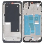 Lcd Frame Middle Chassis For Motorola Moto G82 5g Black By - Maxbhi Com