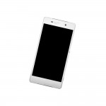 Lcd Frame Middle Chassis For Sony Xperia Z3v D6708 Black By - Maxbhi Com