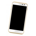 Lcd Frame Middle Chassis For Karbonn Titanium Dazzle S201 White By - Maxbhi Com