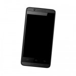 Lcd Frame Middle Chassis For Intex Cloud 3g Gem Black By - Maxbhi Com
