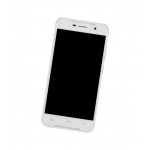 Lcd Frame Middle Chassis For Homtom Ht37 Silver By - Maxbhi Com