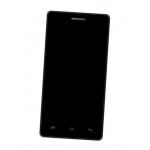 Lcd Frame Middle Chassis For Rage Rayon Black By - Maxbhi Com