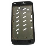 Lcd Frame Middle Chassis For Lenovo A390t White By - Maxbhi Com