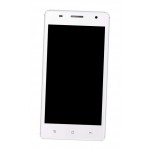 Lcd Frame Middle Chassis For White Cherry Mi2 Black By - Maxbhi Com