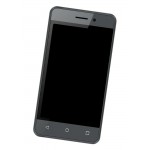 Lcd Frame Middle Chassis For Intex Aqua 4g Strong 8gb Black By - Maxbhi Com