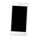 Lcd Frame Middle Chassis For Lava A88 Black By - Maxbhi Com
