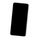 Lcd Frame Middle Chassis For Lg G6 Plus White By - Maxbhi Com