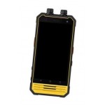 Lcd Frame Middle Chassis For Nomu T18 Black By - Maxbhi Com