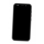 Lcd Frame Middle Chassis For Micromax Canvas Selfie 3 Q460 Black By - Maxbhi Com
