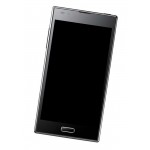 Lcd Frame Middle Chassis For Lg Optimus Lte Ii Black By - Maxbhi Com