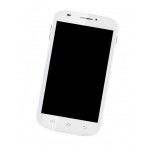 Lcd Frame Middle Chassis For Prestigio Multiphone 5000 Duo White By - Maxbhi Com