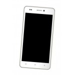 Lcd Frame Middle Chassis For Intex Aqua Life V Grey By - Maxbhi Com
