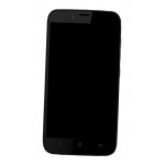 Lcd Frame Middle Chassis For Verico Uni Shape 5v3 Black By - Maxbhi Com