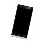 Lcd Frame Middle Chassis For Lava Iris Icon Black By - Maxbhi Com