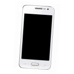 Lcd Frame Middle Chassis For Vox Kick K5 White By - Maxbhi Com