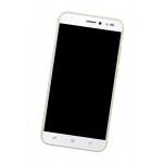 Lcd Frame Middle Chassis For Intex Uday Black By - Maxbhi Com