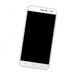 Lcd Frame Middle Chassis For Intex Uday Blue By - Maxbhi Com