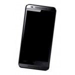 Lcd Frame Middle Chassis For Micromax Canvas Fire 3 Q375 Black By - Maxbhi Com