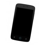 Lcd Frame Middle Chassis For Alcatel Pop 2 4 Black By - Maxbhi Com