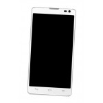 Lcd Frame Middle Chassis For Lg Optimus L9 2 Black By - Maxbhi Com