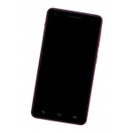 Lcd Frame Middle Chassis For Philips V377 Black By - Maxbhi Com