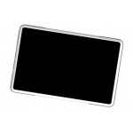 Lcd Frame Middle Chassis For Karbonn Smart Tab2 Black By - Maxbhi Com