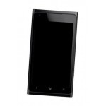Lcd Frame Middle Chassis For Nokia Lumia 900 Rm808 Black By - Maxbhi Com