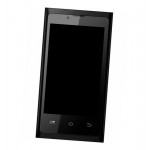 Lcd Frame Middle Chassis For Bq E1 Black By - Maxbhi Com