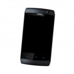 Lcd Frame Middle Chassis For Karbonn A1 Champ Alfa 3g Black By - Maxbhi Com