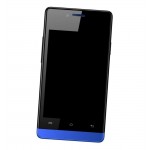 Lcd Frame Middle Chassis For Lava Iris 370 Black By - Maxbhi Com