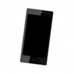 Lcd Frame Middle Chassis For Intex Aqua N17 Grey By - Maxbhi Com